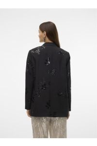 Vero Moda VMMITRA LS LOOSE EMBELLISHED BLAZER: black/embellished