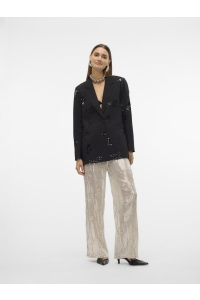 Vero Moda VMMITRA LS LOOSE EMBELLISHED BLAZER: black/embellished