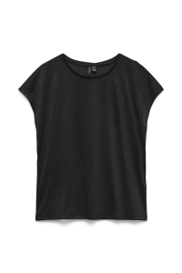 Vero Moda VMSARAH AVA SS TOP JRS GA NOOS black/black