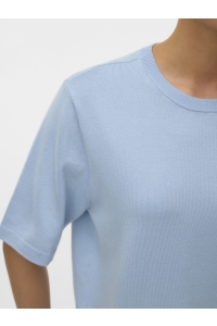 Vero Moda VMSILJE 2/4 O-NCK OVERSIZE PULL GA : cashmere blue