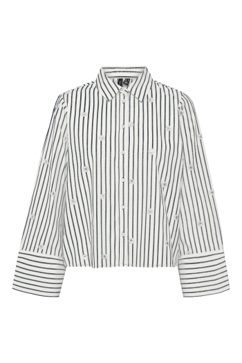 Vero Moda VMLEILA LS LOOSE SHORT SHIRT WVN