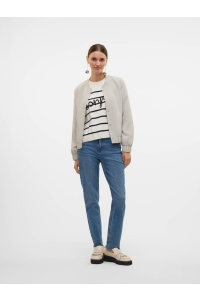 Vero Moda VMCASSIDY LS BOMBER JACKET BOO vapor blue/melange