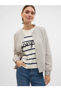 Vero Moda VMCASSIDY LS BOMBER JACKET BOO vapor blue/melange