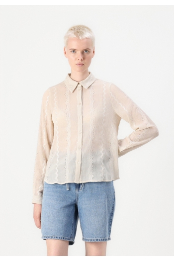 Vero Moda VMLISBETH LS SHIRT WVN GA