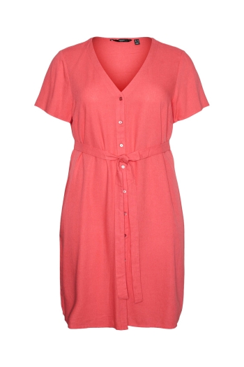Vero Moda VMCMYMILO SS V-NECK DRESS WVN GA CU: