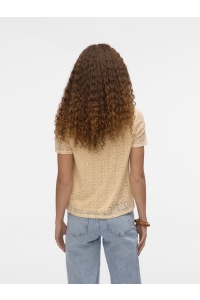 Vero Moda VMMAYA SS V NECK TOP JRS birch