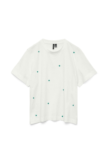 Vero Moda VMSOLVEI METTE SS TOP BOX JRS SPE G: