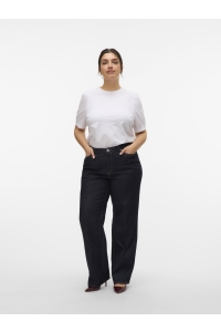 Vero Moda VMCTESSA HR WIDE J RA369 GA CUR NOO: dark blue denim/rinse