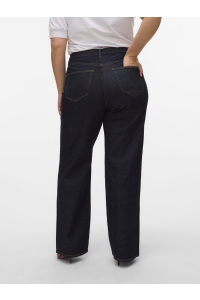 Vero Moda VMCTESSA HR WIDE J RA369 GA CUR NOO: dark blue denim/rinse