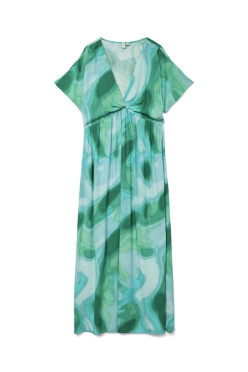 Vero Moda VMVADE S/S V-NECK ANKLE DRESS WVN L: