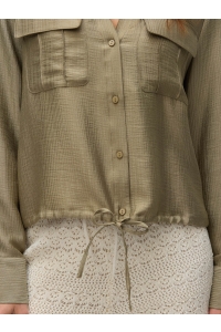 Vero Moda VMTOMA LS TIE SHIRT WVN mermaid