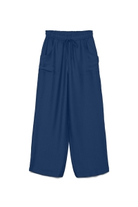Vero Moda VMTOMA HW STRAIGHT PANTS WVN navy peony