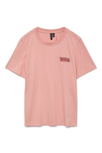 Vero Moda VMFRIGGA PAULINA SS TOP BOX JRS GA rose elegance/more smiles