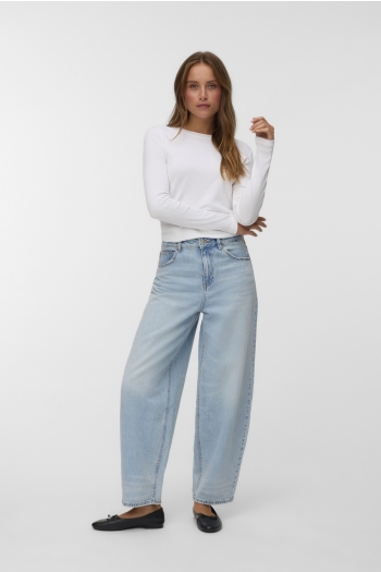 Vero Moda VMBILLIE HR BARREL ANK JEANS LI3146: