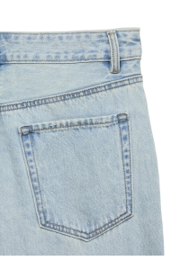 Vero Moda VMBILLIE HR BARREL ANK JEANS LI3146: light blue denim