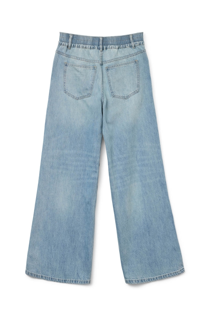 Vero Moda VMANNET MR WIDE JEANS SI321 medium blue denim