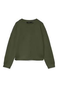 Vero Moda VMBESTI LS O-NECK PULLOVER BOO grape leaf/w. melange