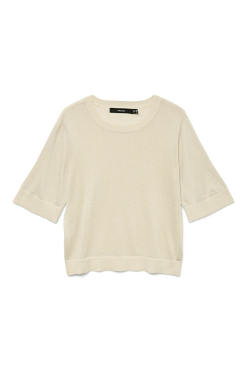 Vero Moda VMMARSALASHINE 2/4 O-NECK PULLOVER :