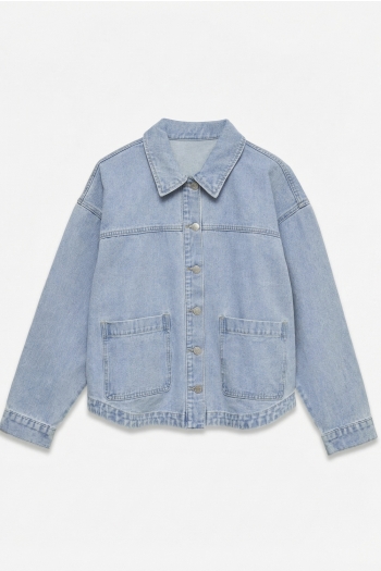 Vero Moda VMJAMIE LS DENIM SHACKET MIX GA NOO: