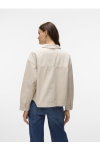 Vero Moda VMJAMIE LS DENIM SHACKET MIX GA NOO: birch