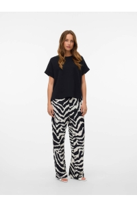 Vero Moda VMHALI SS TOP JRS black