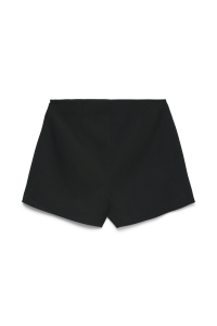 Vero Moda VMMELINA HW SHORT SKORT SOLID NOOS black