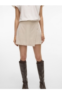 Vero Moda VMMELINA HW SHORT SKORT SOLID NOOS silver lining