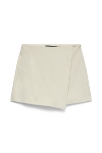 Vero Moda VMMELINA HW SHORT SKORT SOLID NOOS silver lining