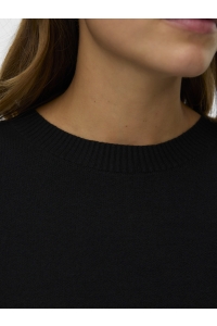 Vero Moda VMGOLD ART LS O-NECK PULLOVER black
