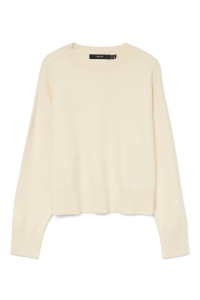 Vero Moda VMGOLD ART LS O-NECK PULLOVER birch