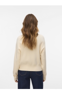 Vero Moda VMGOLD ART LS O-NECK PULLOVER birch