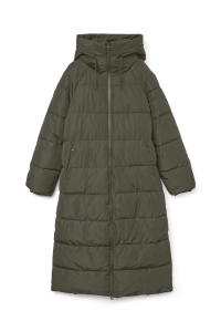 Vero Moda VMELANOR LAURIE LONG COAT WRP BOO grape leaf