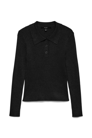 Vero Moda VMSILJERIB LS POLONECK PULLOVER NOO:
