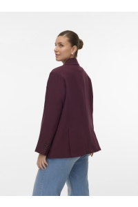 Vero Moda VMCMICHELL LS OVERSIZED BLAZER CUR winetasting