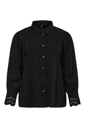 Vero Moda VMCHENRIETTA LS SHIRT WVN BTQ GA CU: