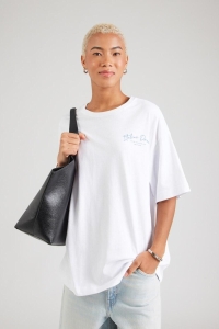 Vero Moda VMHAILEY SS OVERSIZED BOX JRS NOOS bright white/italian dream