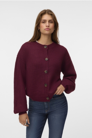 Vero Moda VMLEA LS O-NECK CARDIGAN NOOS