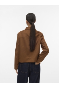 Vero Moda VMJOSE KELLY SHORT JACKET GA NOOS cognac