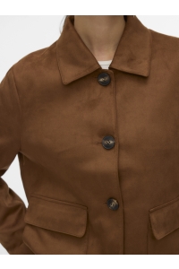 Vero Moda VMJOSE KELLY SHORT JACKET GA NOOS cognac
