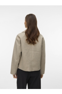 Vero Moda VMVINCELINE SHORT JACKET NOOS silver mink/melange