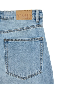 Vero Moda VMZELDA HR BAREEL TWO TONED DNM JEA: medium blue denim