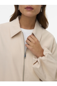 Vero Moda VMNOVA SHORT JACKET oatmeal/melange