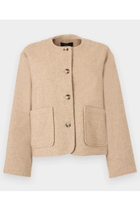 Vero Moda VMLENORA SHORT JACKET kelp/melange