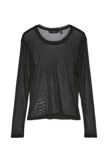 Vero Moda VMLOVA LS MESH TOP JRS NOOS