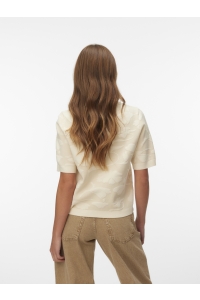 Vero Moda VMVISTA 2/4 O-NECK PULLOVER BOO birch