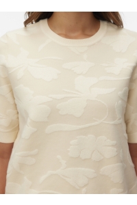 Vero Moda VMVISTA 2/4 O-NECK PULLOVER BOO birch