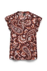 Vero Moda VMNELLIE CARLA SL FRILL TOP WVN GA andorra/carla