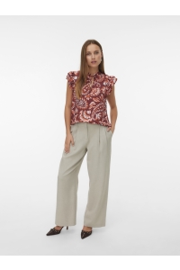 Vero Moda VMNELLIE CARLA SL FRILL TOP WVN GA andorra/carla