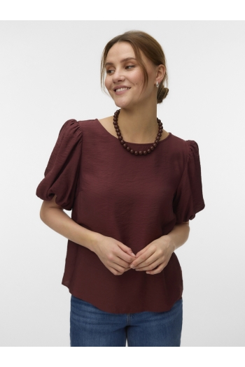 Vero Moda VMNELLIE SS BALLOON TOP WVN GA