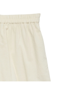 Vero Moda VMJENNA M/W SHORTS WVN BTQ GA birch/black scallop edges